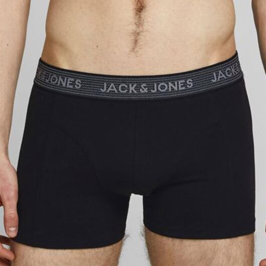 Jack and Jones | Mens Basic Jaquard Boxer Trunks - S