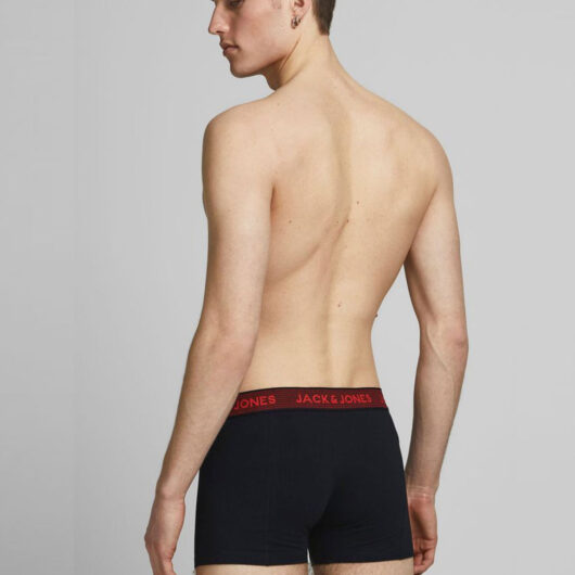 Jack and Jones | Mens Basic Jaquard Boxer Trunks - XL
