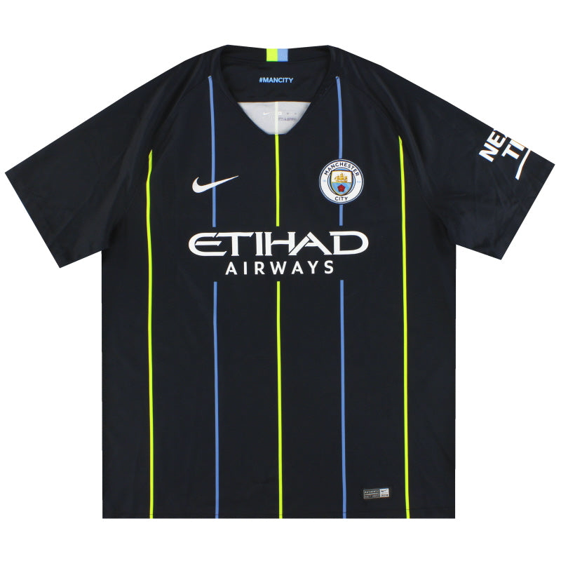 2018-19 Manchester City Nike Away Shirt XL - Manchester City / Excellent / XL