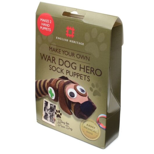 Make Your Own Hero Dog Sock Puppet