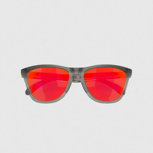 Oakley Frogskins Range Prizm Ruby Sunglasses - Matte Grey Smoke/Grey Ink