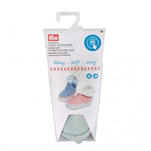 Prym Leather Soles Slipper Sock Bases