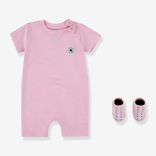 Set of 2 Items: Jumpsuit + Socks, Lil Chuck by CONVERSE rose