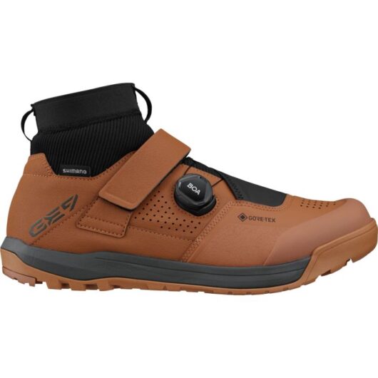 Shimano GE9 (GE900) Gore-Tex Shoes - Oak Brown, 42